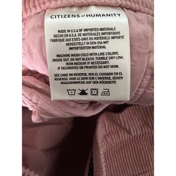 Citizens of Humanity Olivia High Rise Slim Ankle Skinny Jeans Pink Mist 25 New - Picture 5 of 16